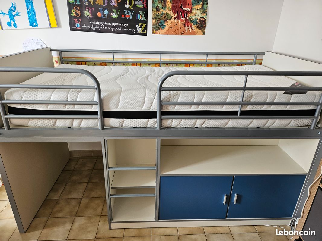 Lit enfant + matelas (image 2)