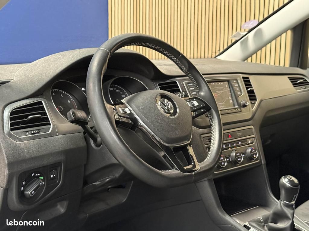 VOLKSWAGEN GOLF Sportsvan 1.4 TSI 125 CH LOUNGE - DISTRIBUTION NEUVE (image 9)
