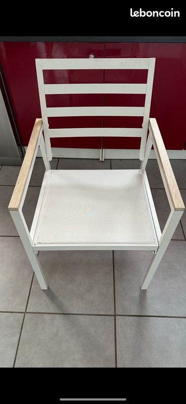 Fauteuils de salon de jardin en aluminium avec coussins (image 2)
