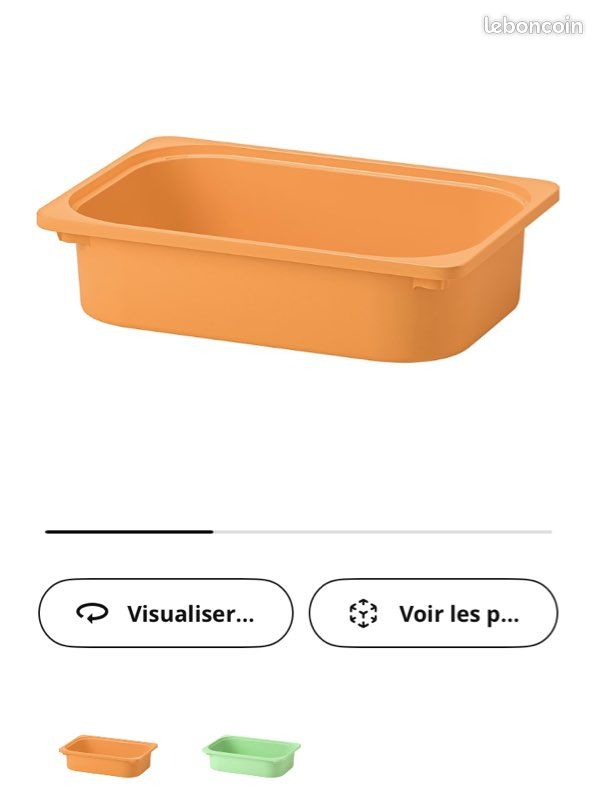 RECHERCHE bacs TROFAST couleur terracotta (image 2)