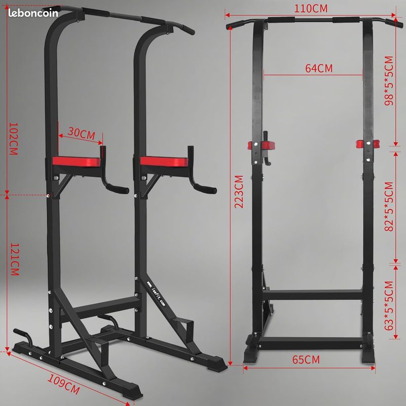 chaise romaine ultrasport power tower   Full Body