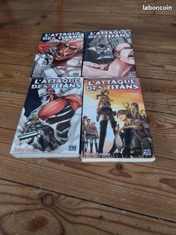 Manga L'attaque des titans (image 1)