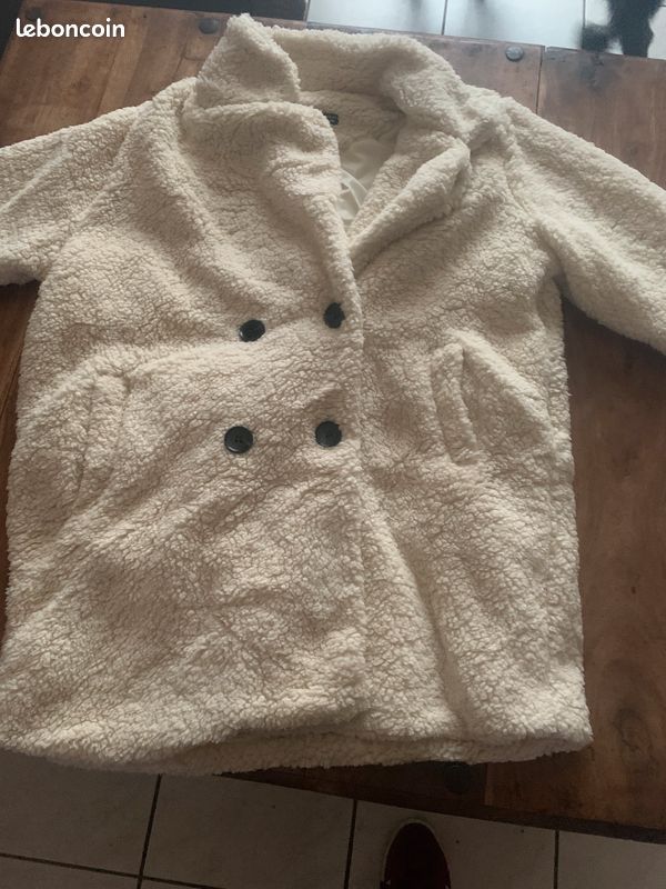 Veste beige neuve tissus doux simchris95 (image 1)