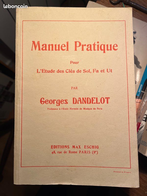 Manuel Pratique. G. Dandelot 1928 (image 6)
