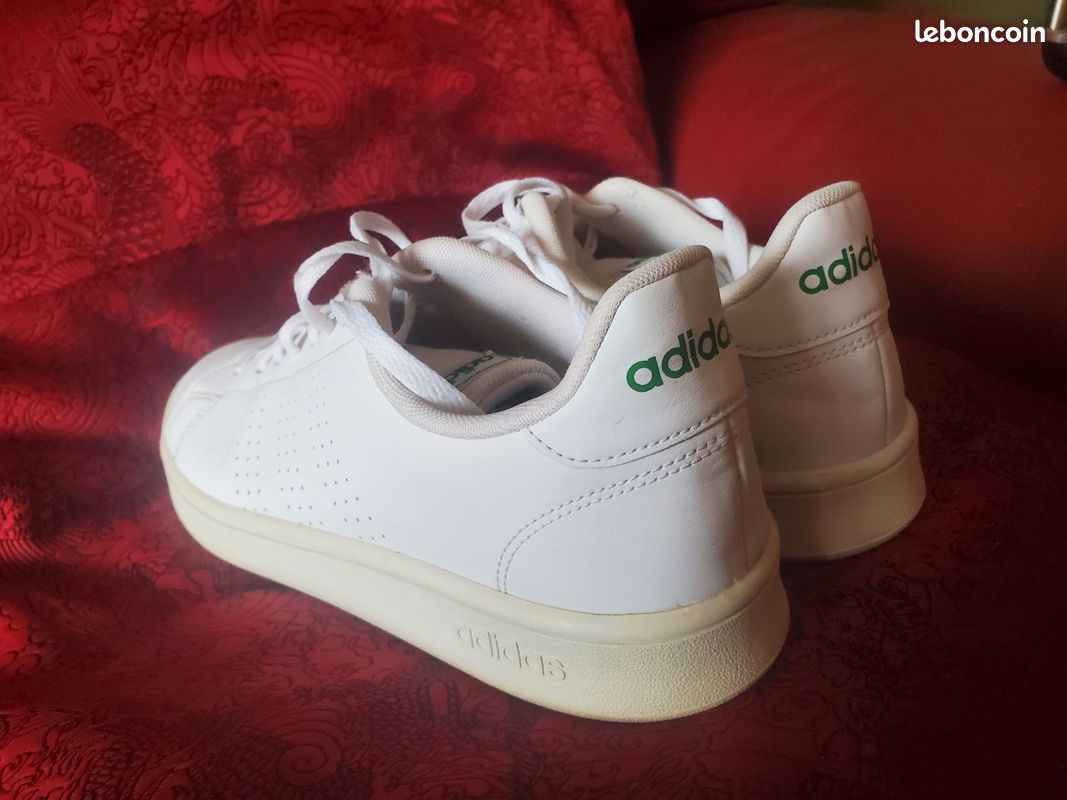 Val Clean Adidas Neo Homme Blanc Sneakers Advantage Clean Adidas