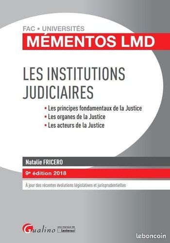 Les institutions judiciaires (image 1)