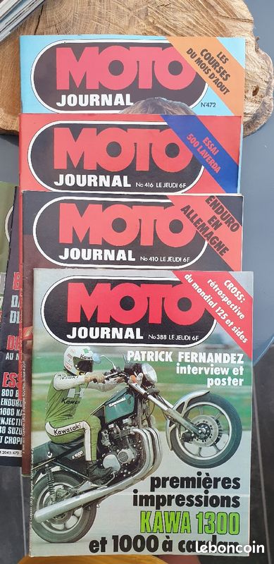 Lot de 11 moto journal (image 2)