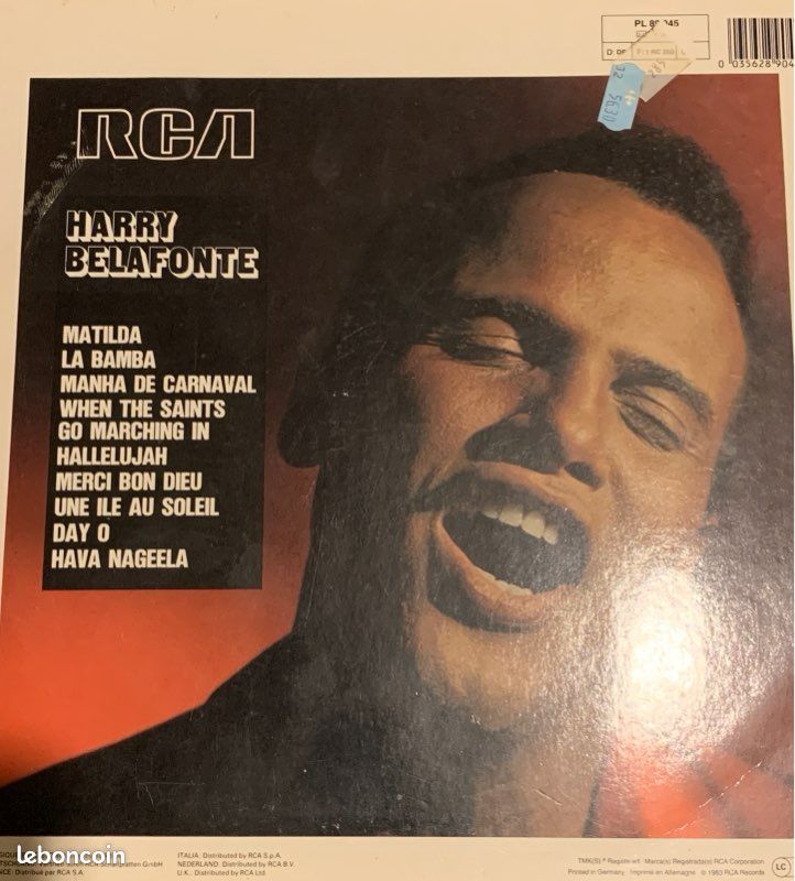 The best of Harry Belafonte (image 3)