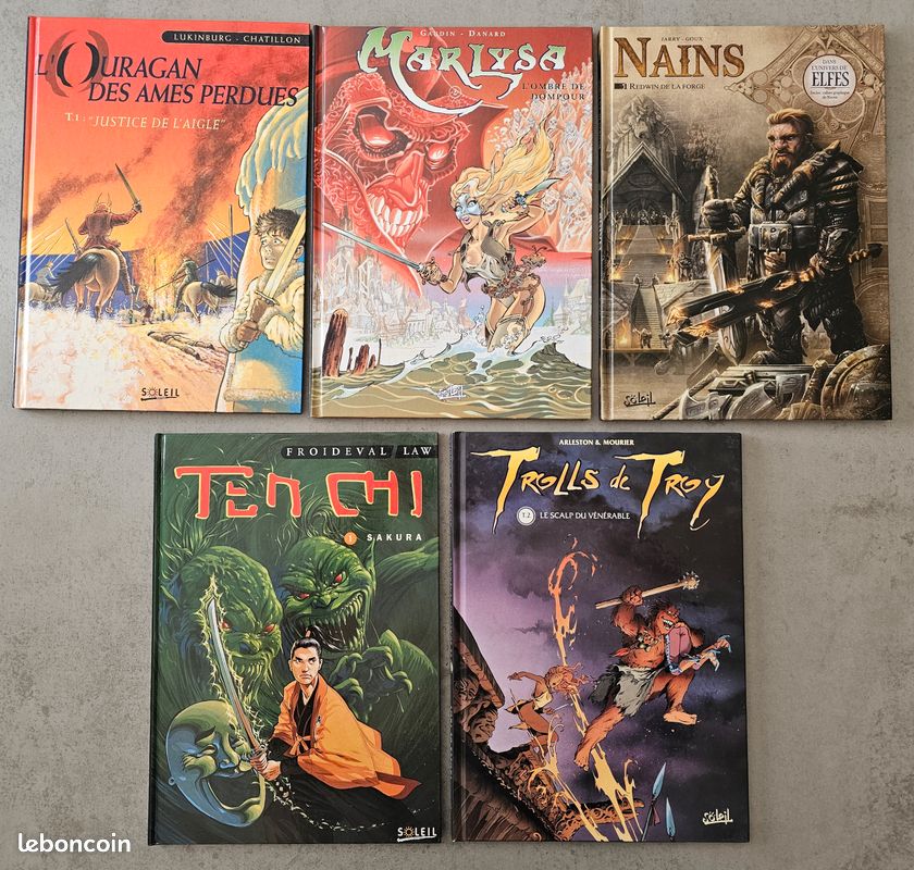 BD Soleil : Fantastique, Heroic Fantasy, Trolls... (image 9)