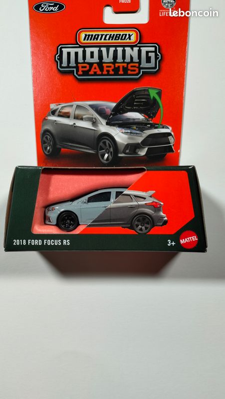 Moving Parts Ford Focus Rs Toy 2018 Ford Focus RS Moving Parts - Main Image