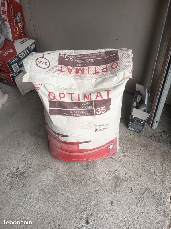 Sac ciment Vicat 35 kgs Bricolage