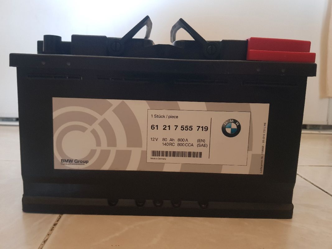 BATTERIE VARTA START-STOP 12V 80Ah 800A AGM d'origine BMW NEUVE -  Équipement auto