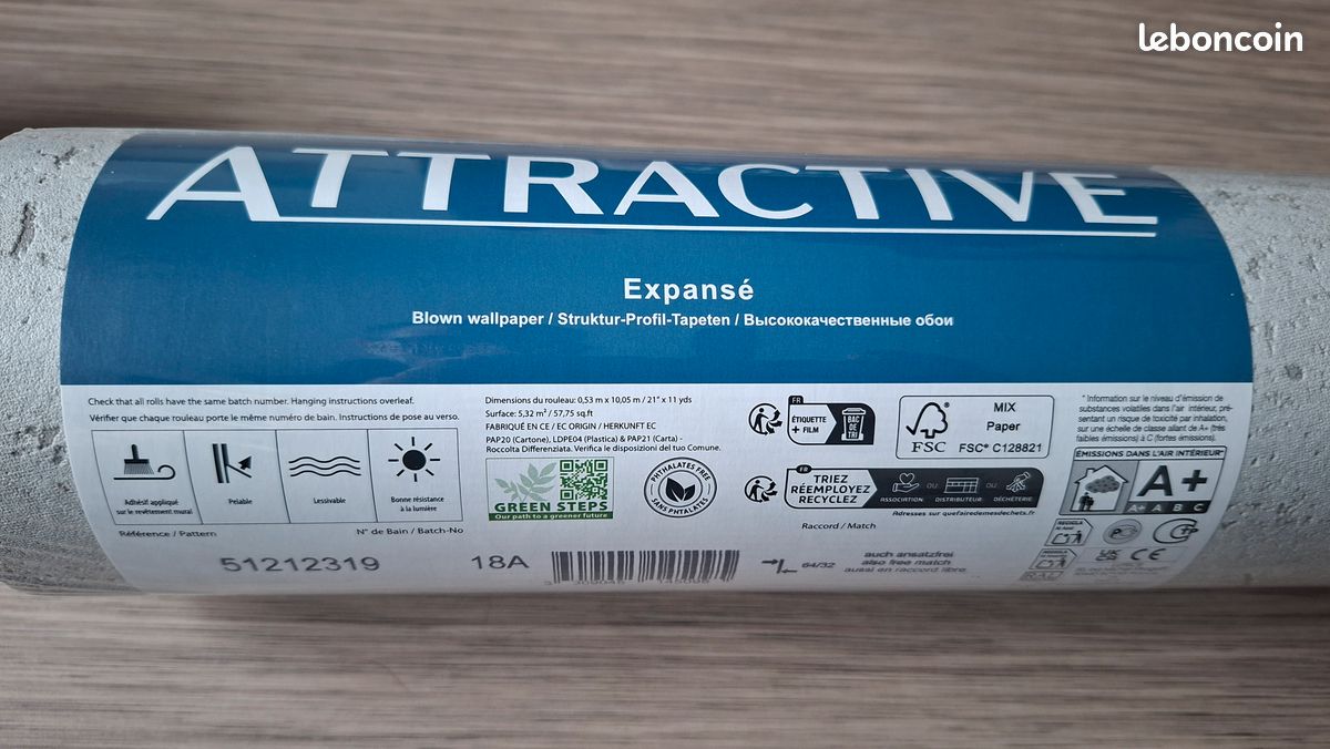 Lot De 5 Colles à Tapisserie Pattex – Neuves, Pour Pose De Papier Peint