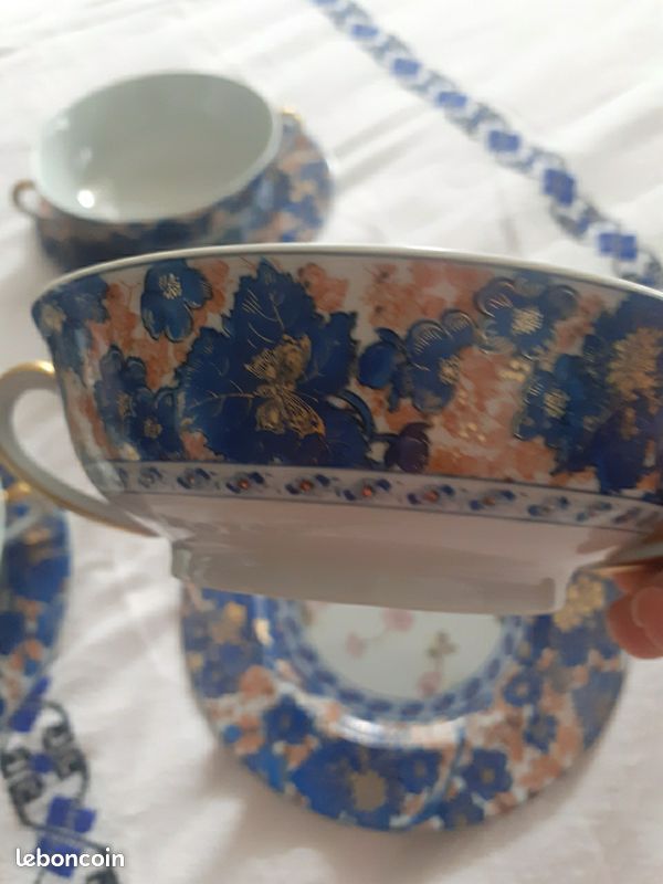 Six tasses et sous tasses Haviland (image 4)