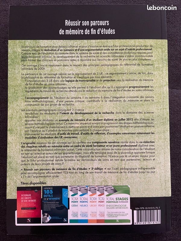 Livre Mémoire de fin d’étude (image 2)