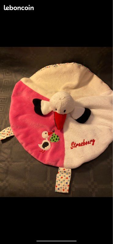 Doudou cigogne Strasbourg (image 2)