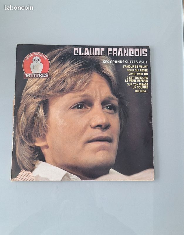 Lot 5 vinyles 33 tours Claude François – éditions originales 1977-1985 (image 19)