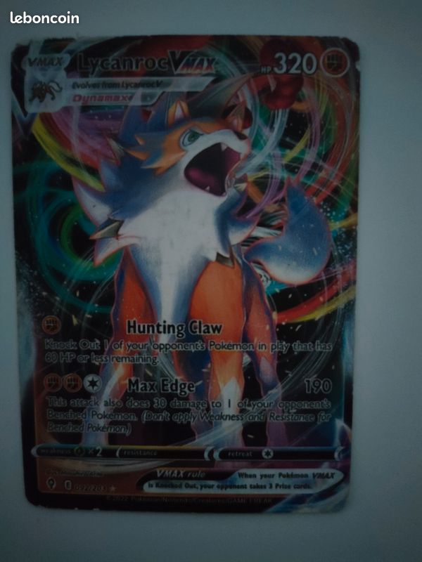 lycanroc vmax pokemon card value (Dusk Form) - RRR - 025/067 S7D Even better Carta Pokmon Lycanroc Vmax 092/203