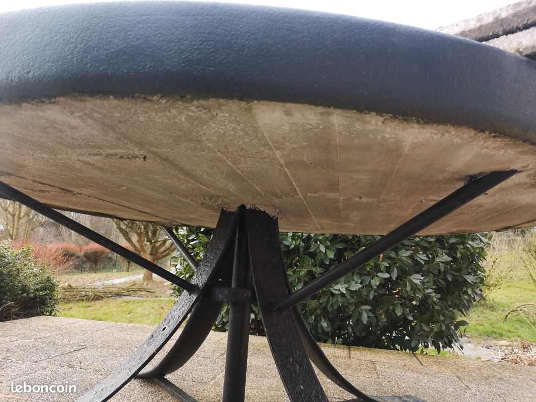 Table jardin béton (image 4)