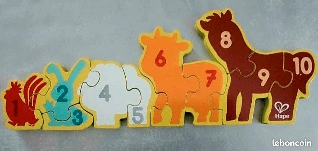 Puzzle bois animaux Hape (image 4)