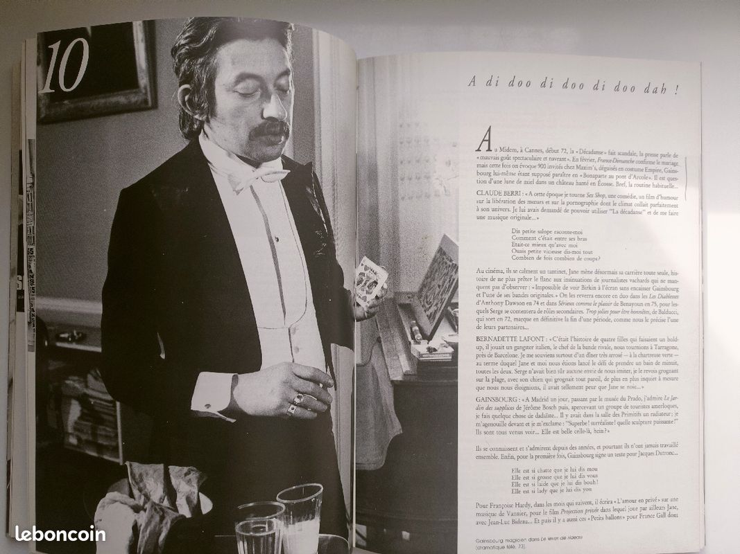 Livre Gainsbourg (image 5)