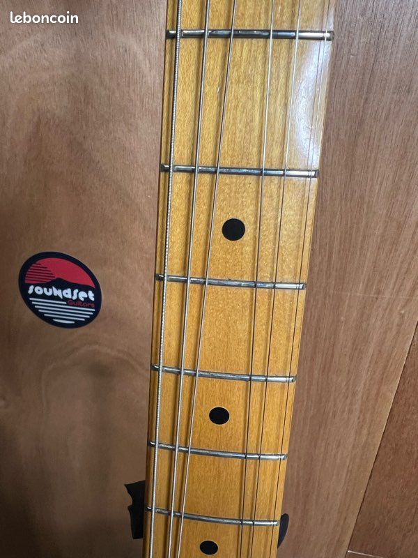 Fender stratocaster st-std – look « ’57 reissue » – black (1997-2000) (image 3)
