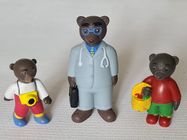 Figurine PVC - PETIT OURS BRUN - BAYARD - Danièle Bour - sucette