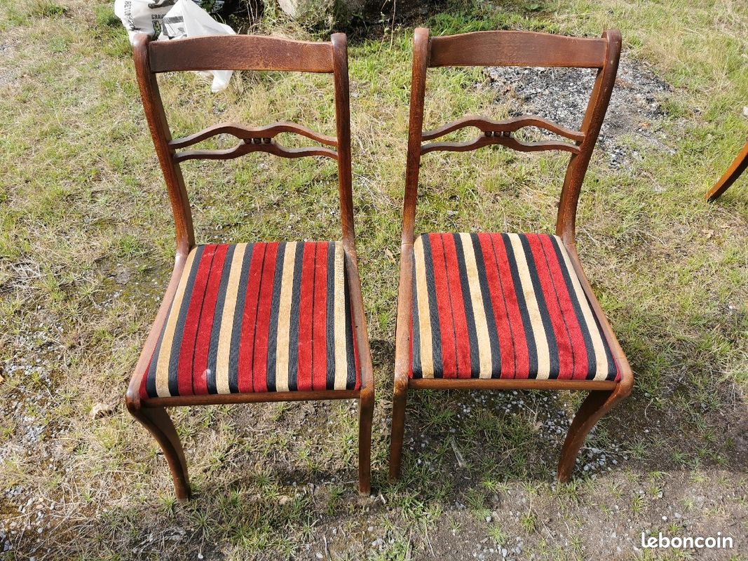 2 chaises jolie et confortable (image 1)