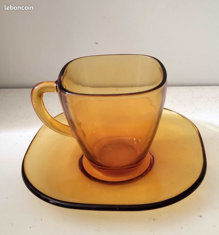 Tasses à café en verre Vereco BSN (image 3)