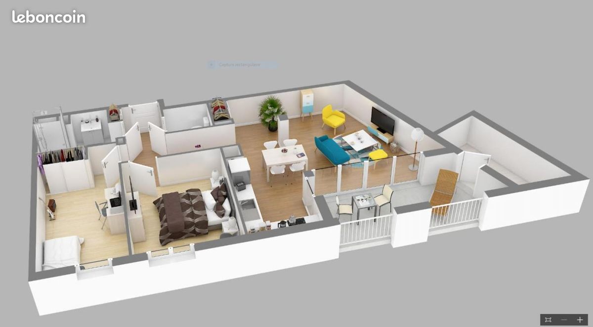 Appartement a louer begles - 3 pièce(s) - 68 m2 - Surfyn