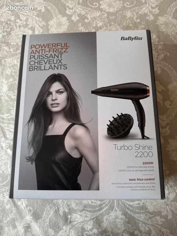 Sèche-cheveux Babyliss Turbo Shine 2200W Électroménager - Main Image