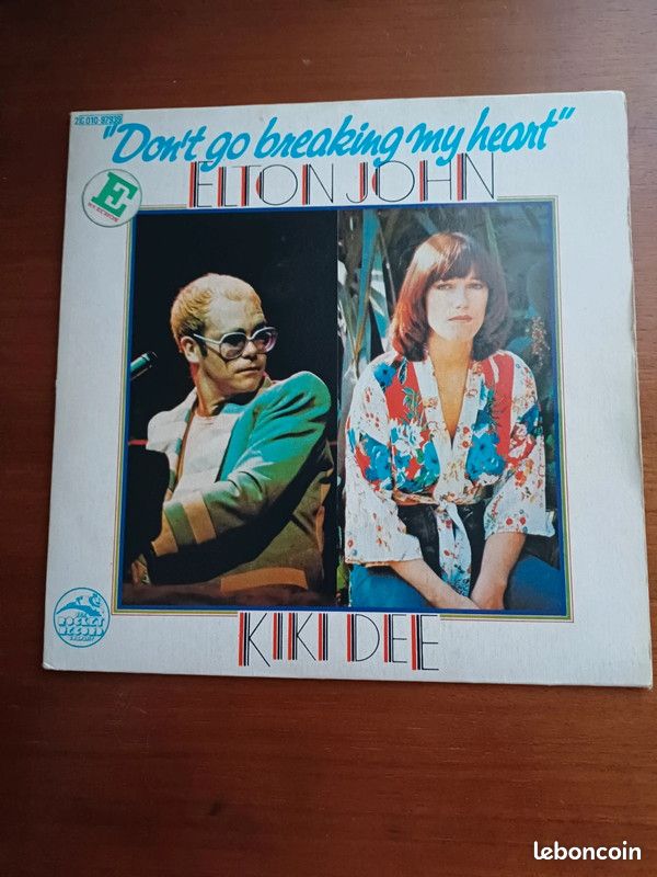 Disque vinyle 45 tours Elton john (image 1)