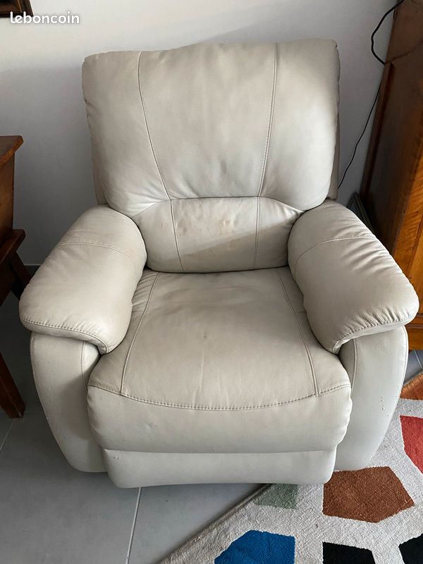 Fauteuil cuir (image 2)