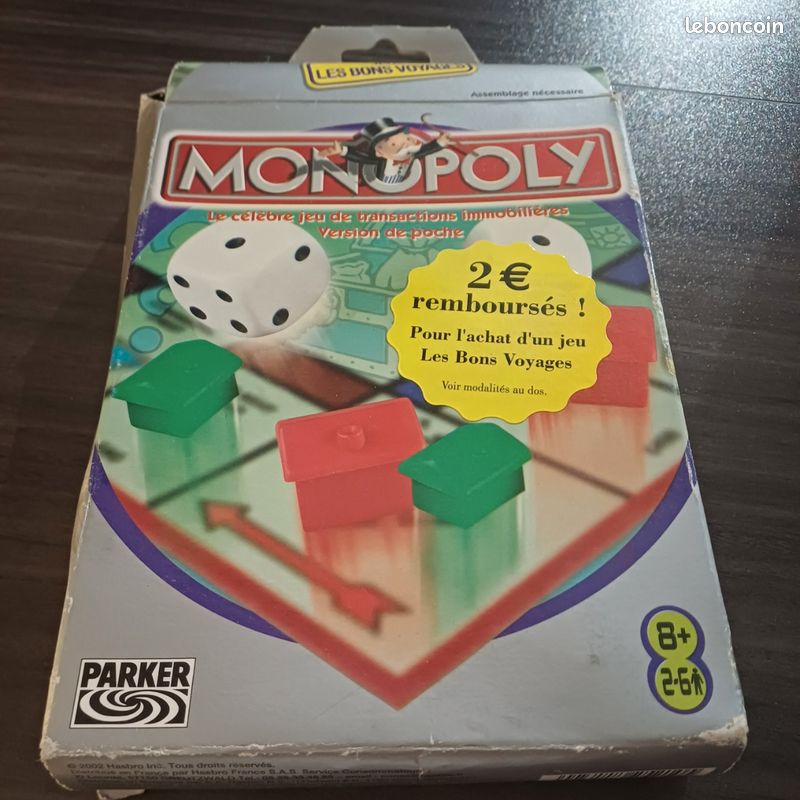 Jeu Monopoly de poche (image 1)