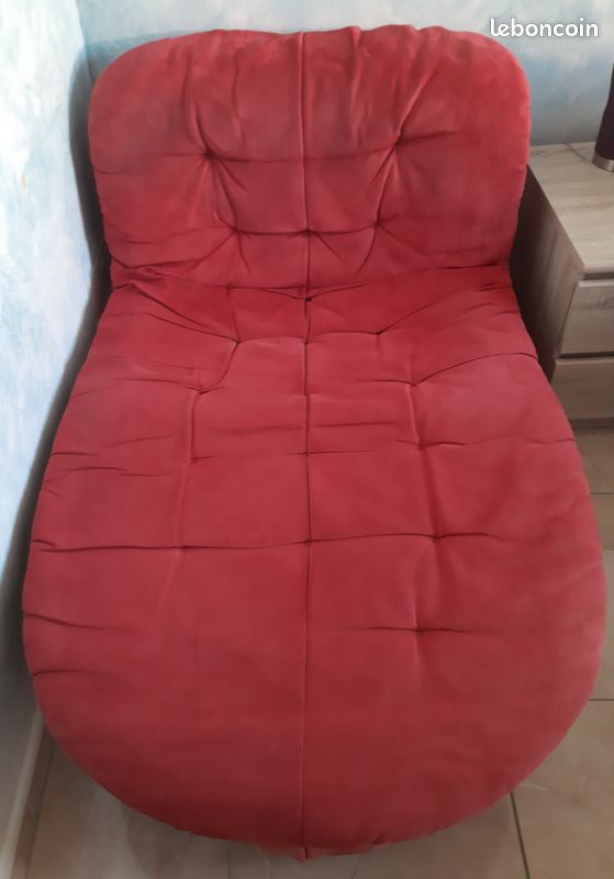 Méridienne et pouf (image 6)