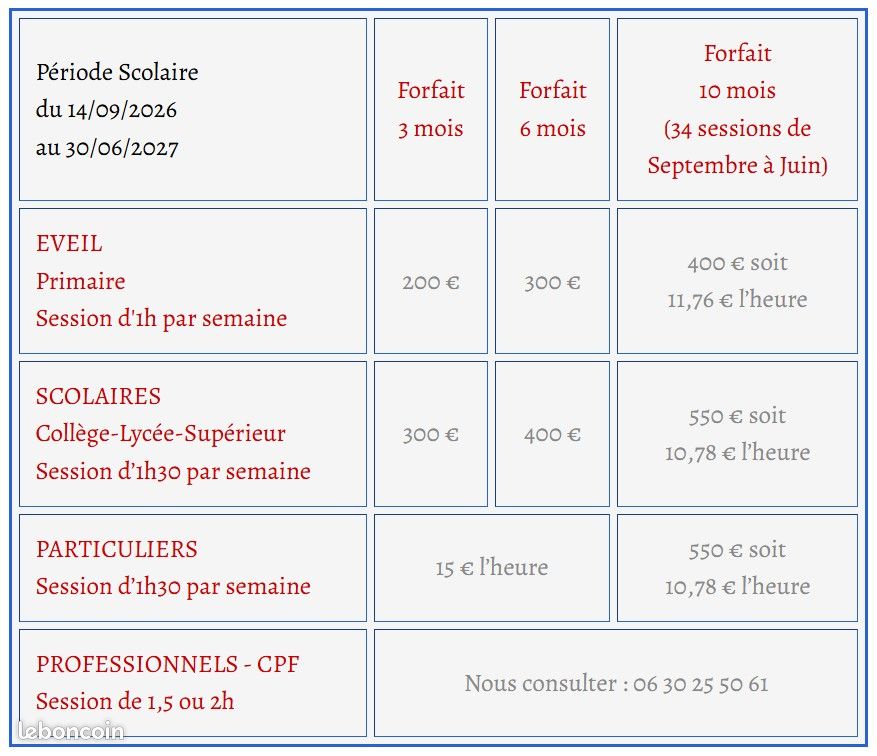 Cours d'anglais (image 2)