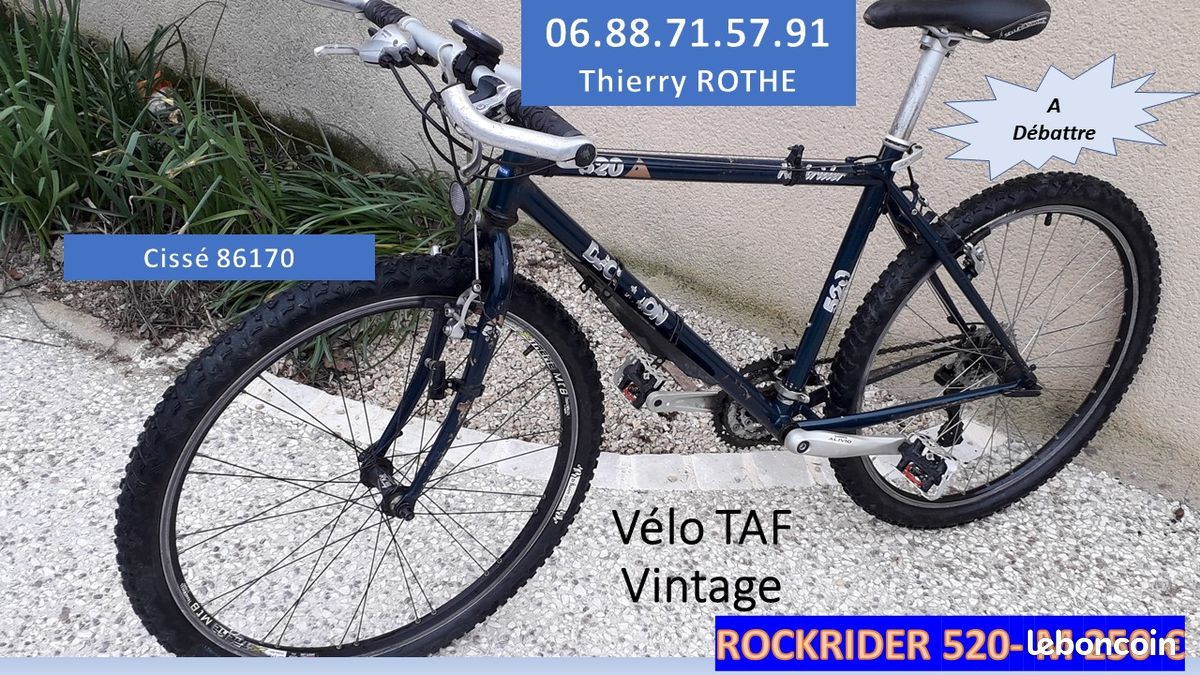 VTT ROCKRIDER Decathlon 520 VINTAGE M 1995 (image 2)