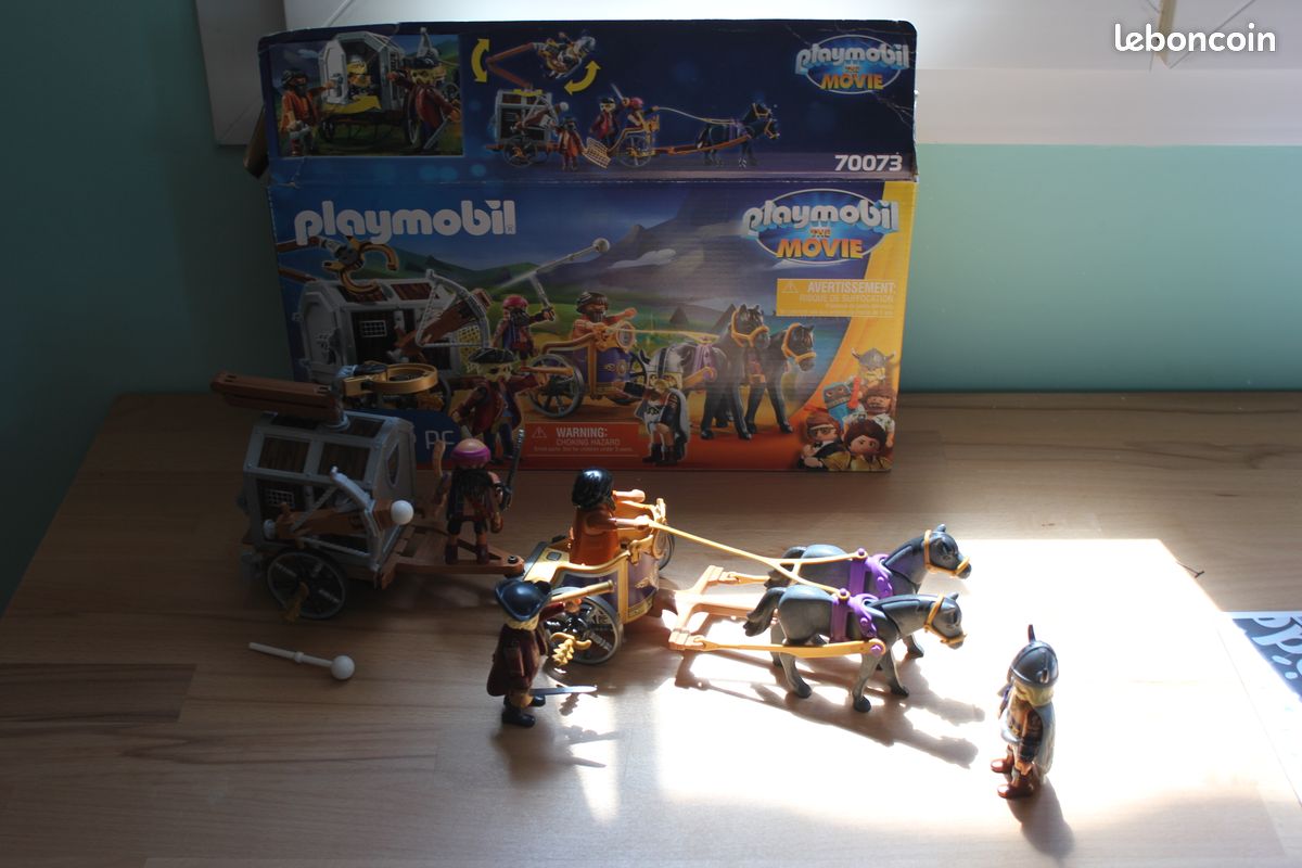 Playmobil The Movie Charlie avec convoi de Prison (image 1)