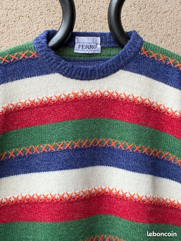 Pull italien Ferro vintage (image 5)