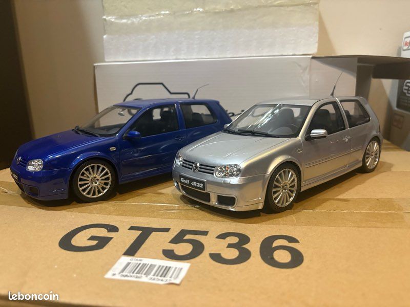 Miniature Voiture Golf4 R32 échelle 1/18 – Neuve Sous Emballage, Un Collector !