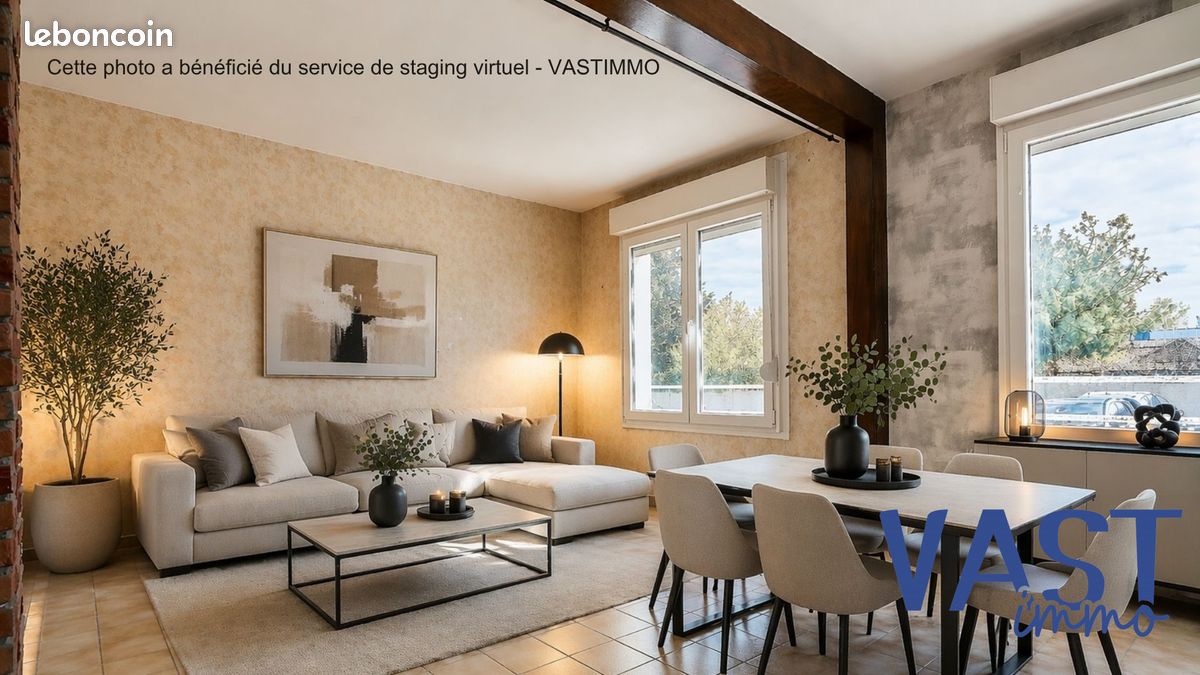Appartement 3 pièces 68 m² · à Roubaix · 68 m² · 92 000 €
