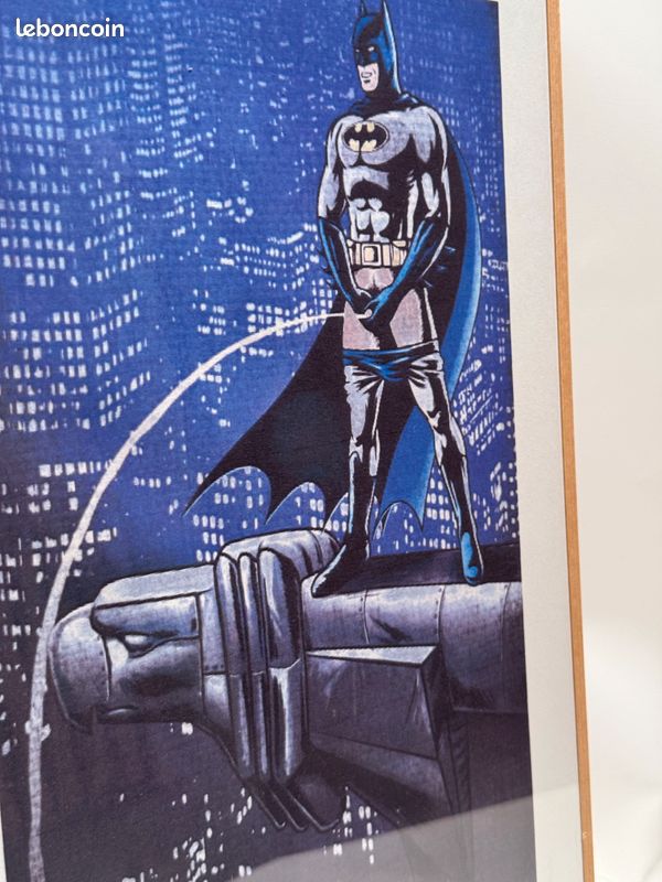 Boîte à Goûter Batman - Plastique Incassable, Double Fermeture - Taille Unique Bleu Royal