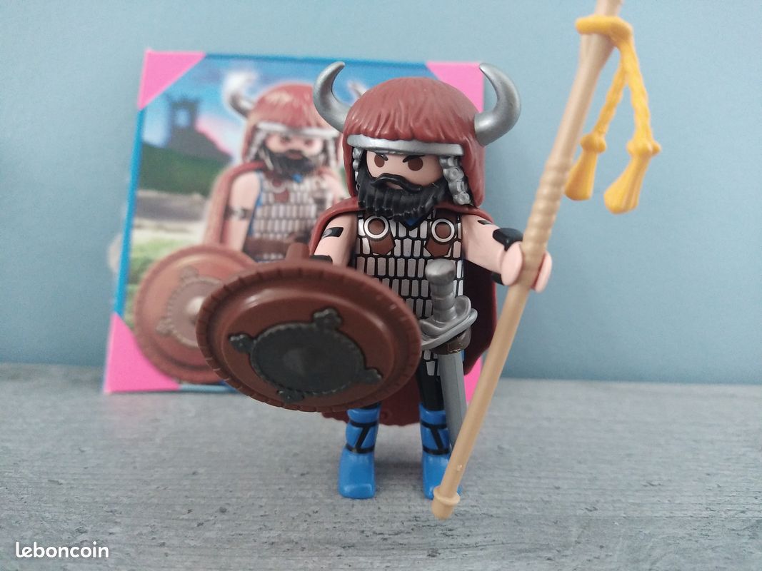 Playmobil 4677 guerrier barbare XS-14 (image 2)