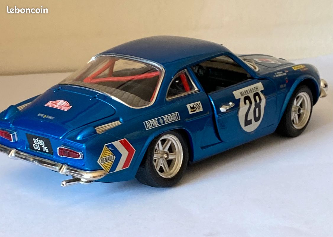 Mi colección de autos a escala.: 1971 Alpine Renault A110 1600S Burago 1:24