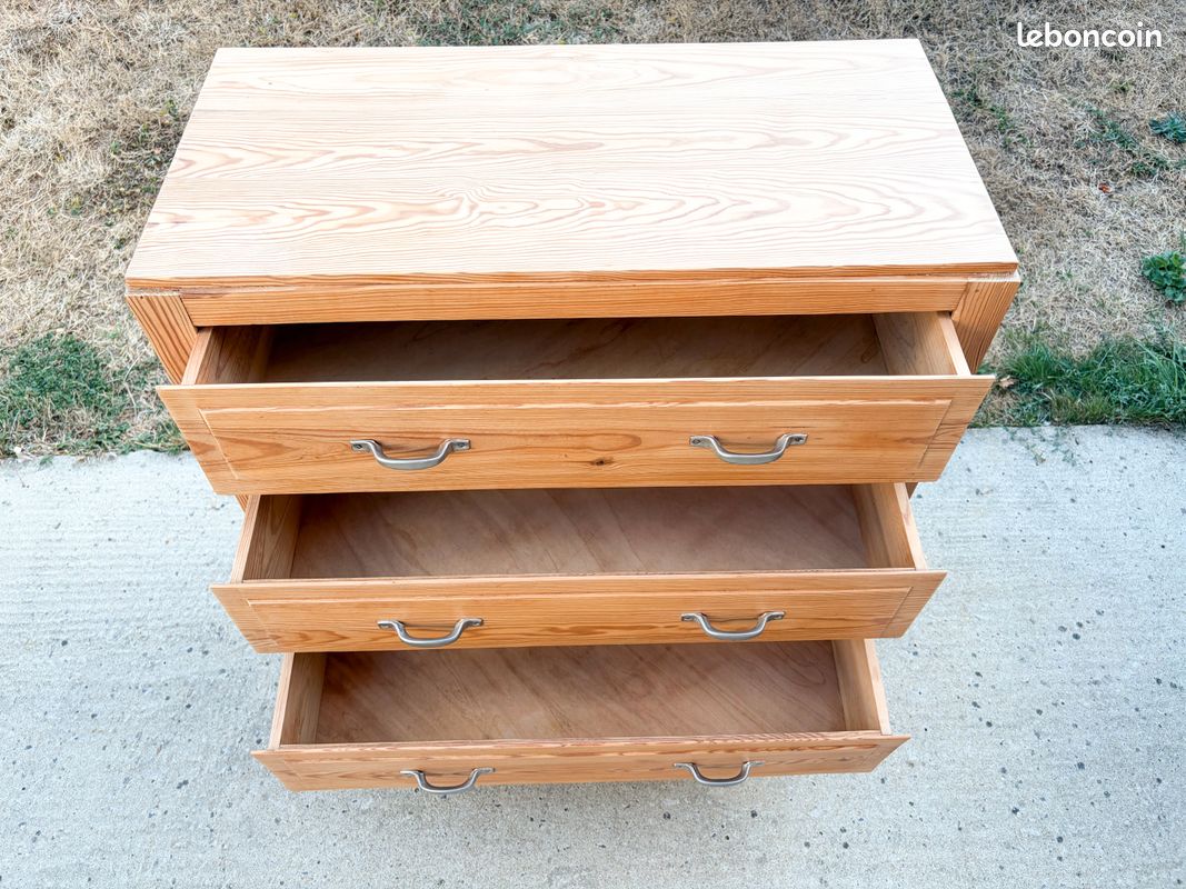 Commode pieds compas des années 50' (image 5)