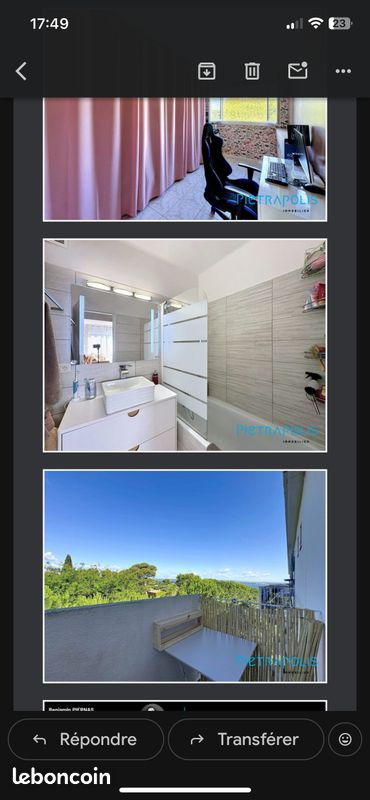 Appartement 3 pièces 53 m² · à Sète · 53 m² · 850 €/mois