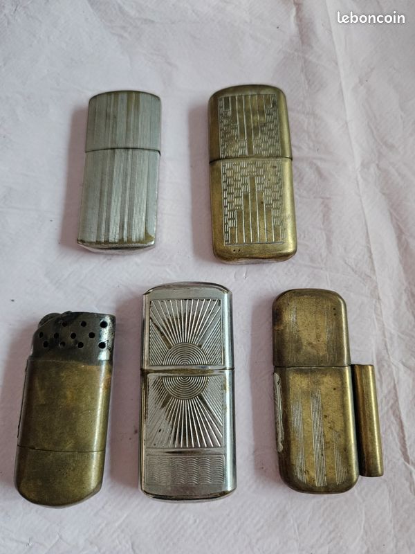 Ww1 militaria briquet lot de 5 pieces (image 1)