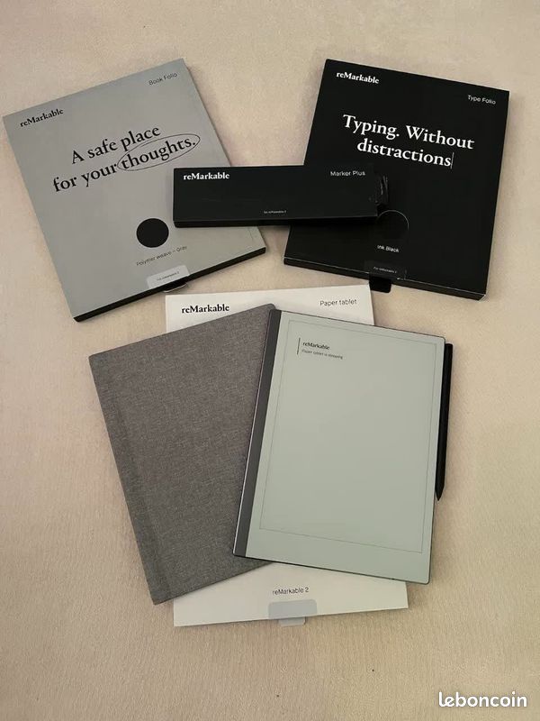 ReMarkable 2 Tablette E-Ink avec clavier & Book Folio (image 6)