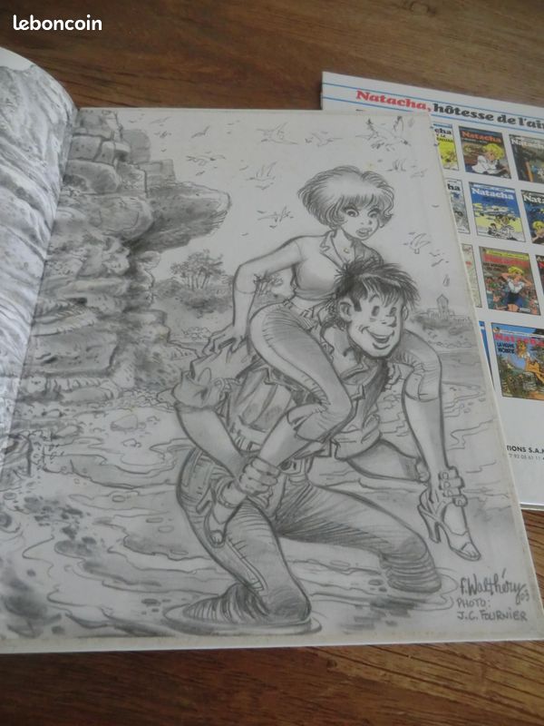 2 albums bd natacha T19 & T20 ( en 1ère édition ) très bon état (image 5)