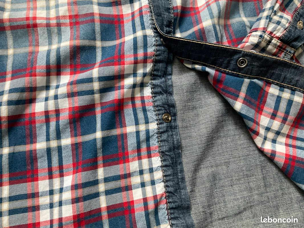 Chemise homme à carreaux Zara (image 5)